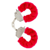 ToyJoy Furry Fun Wrist Cuffs Red - Adult Planet - Online Sex Toys Shop UK